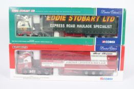 Corgi - Eddie Stobart - 2 x limited edition trucks,