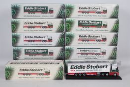 Atlas Editions - A fleet of 11 boxed 1:76 scale diecast model trucks from Atlas Editions all in the