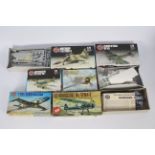 Airfix - Six boxed Airfix 1:72 scale plastic military aircraft kits.