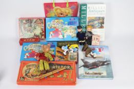 Pelham, Schuco, Others - A collection of vintage children's toys, games and puzzles.