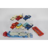 Corgi - Matchbox - Dinky - 8 x unboxed vehicles including # KS8 Laing Scammell & Trailer,