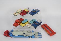 Corgi - Matchbox - Dinky - 8 x unboxed vehicles including # KS8 Laing Scammell & Trailer,