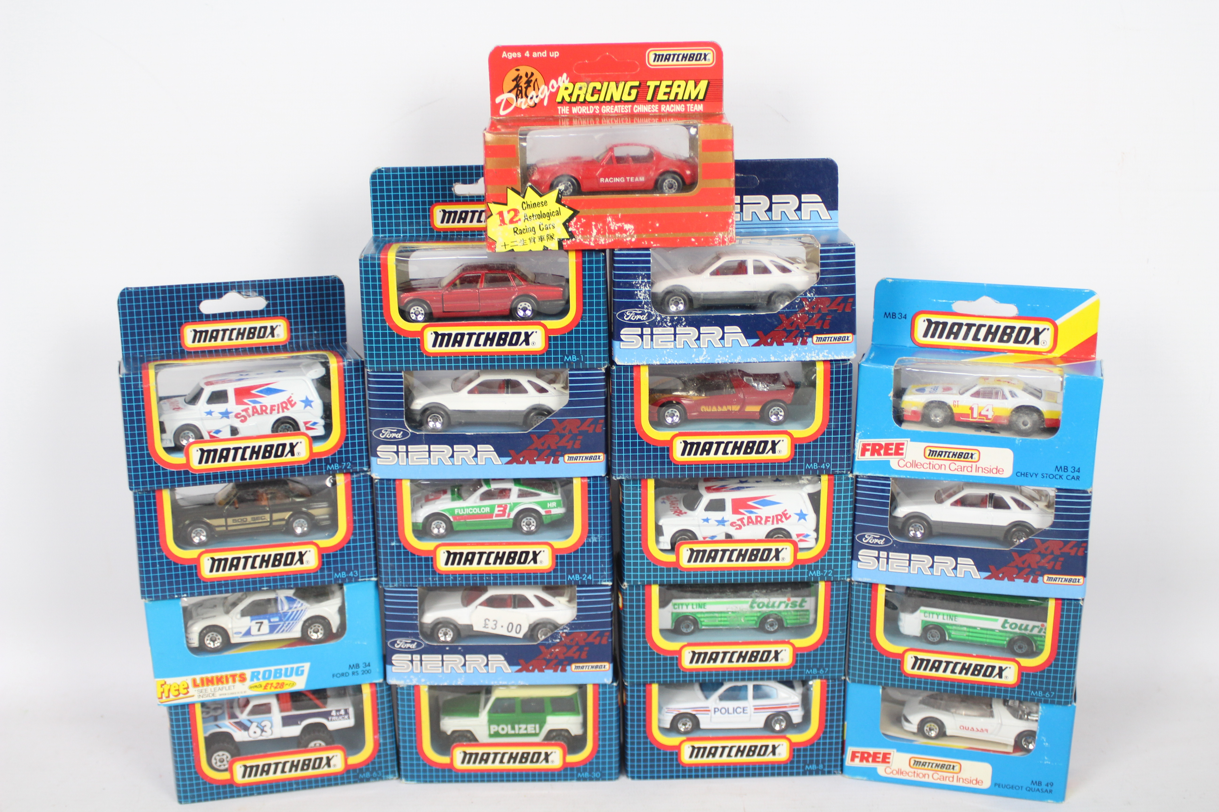 Matchbox - 19 x boxed models from the 1980s including # MB-27 Ford Transit Supervan, - Image 3 of 3