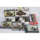 Tamiya, Airfix, AFV Club,