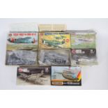 Airfix, Matchbox - Six boxed 1:72 scale plastic aircraft kits.