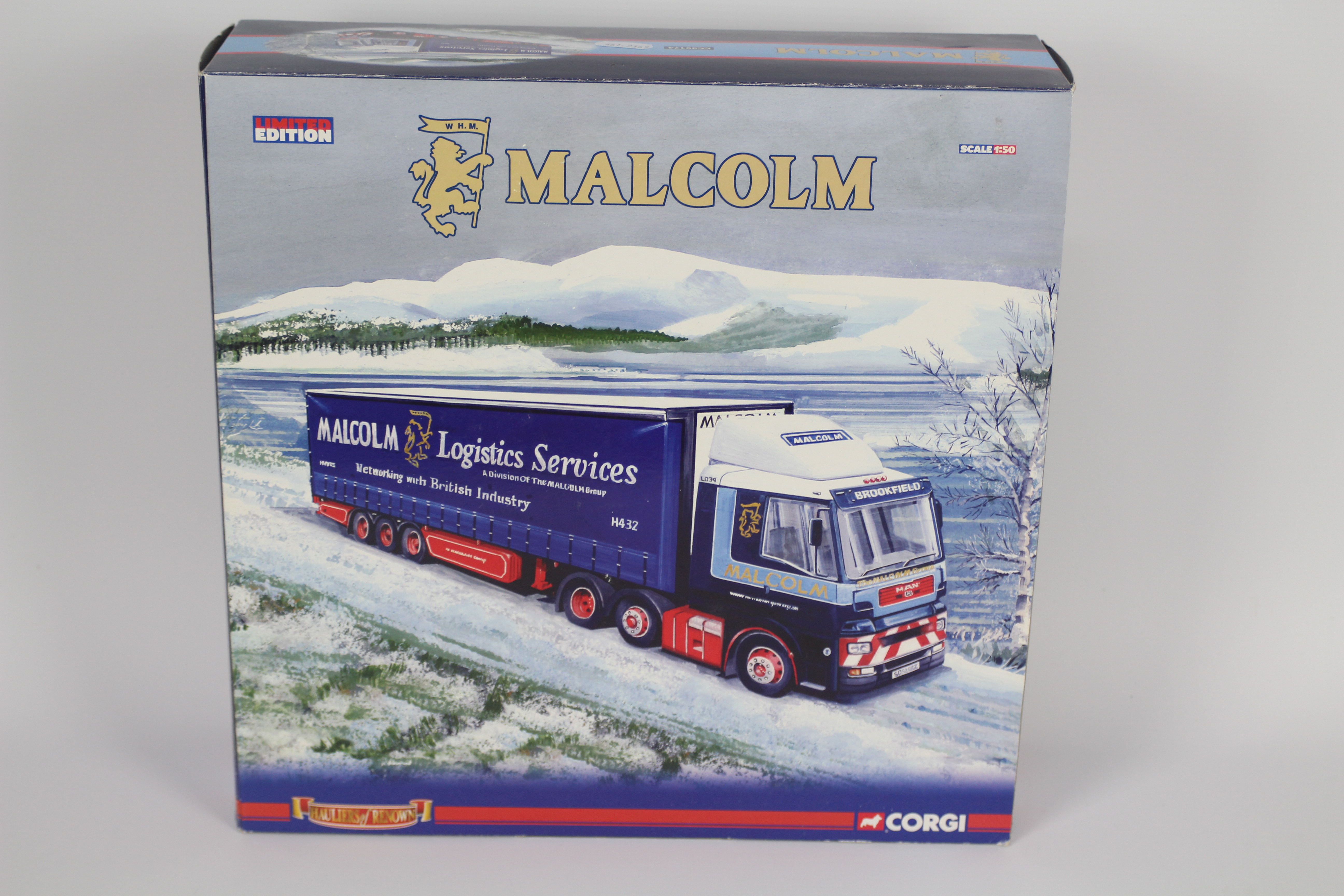 Corgi - Hauliers Of Renown - A boxed limited edition Malcolm Logistics set with three tractor units - Image 3 of 3