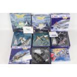 Corgi Aviation Archive - 5 x boxed WWII military aircraft mostly in 1:144 scale,