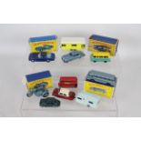 Matchbox - Moko - Lesney - A collection of 10 x models, four boxed and six loose,
