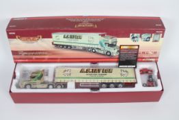 Corgi - Hauliers Of Renown - A boxed limited edition Scania T curtainside with a Moffett Mounty