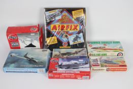 Airfix, Sword Models - Six boxed plastic model aircraft kits,