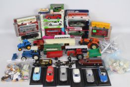Corgi - Dinky - Majorette - Britains - EFE - A collection of 30 plus models including nine boxed in