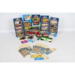 Matchbox - 17 x boxed and 7 x unboxed truck models from the 1980s including # CY-1 Kenworth Car