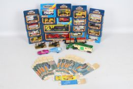 Matchbox - 17 x boxed and 7 x unboxed truck models from the 1980s including # CY-1 Kenworth Car