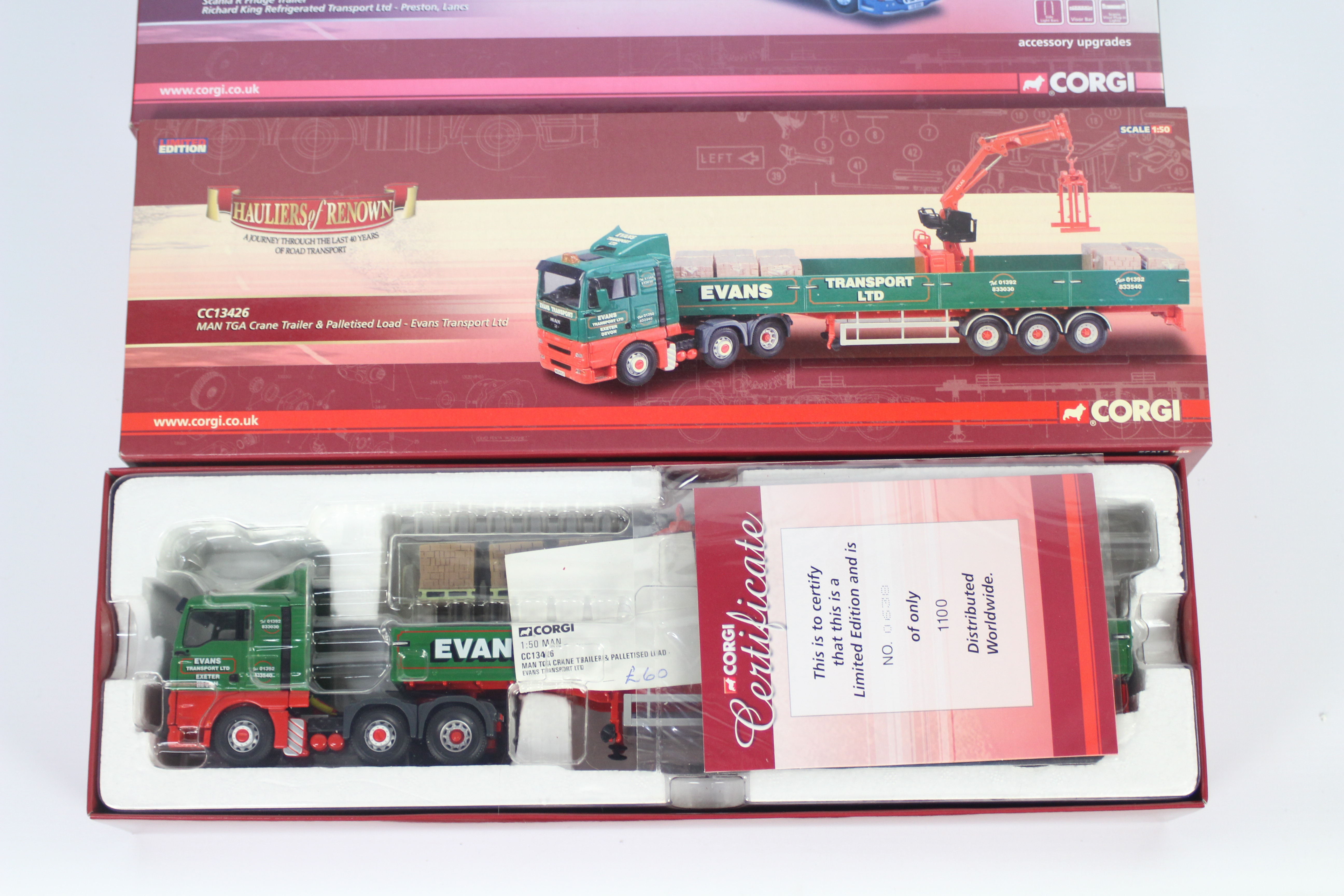 Corgi - Hauliers Of Renown - 2 x boxed limited edition trucks, - Image 2 of 3