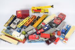 Matchbox - Majorette - Corgi - Siku - A collection of 40 plus play worn vehicles including