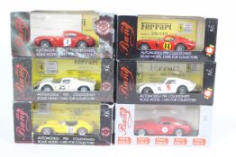 Bang - 6 x boxed Ferrari models in 1:43 scale including 250 GTO 1963 Tourist Trophy # 409,