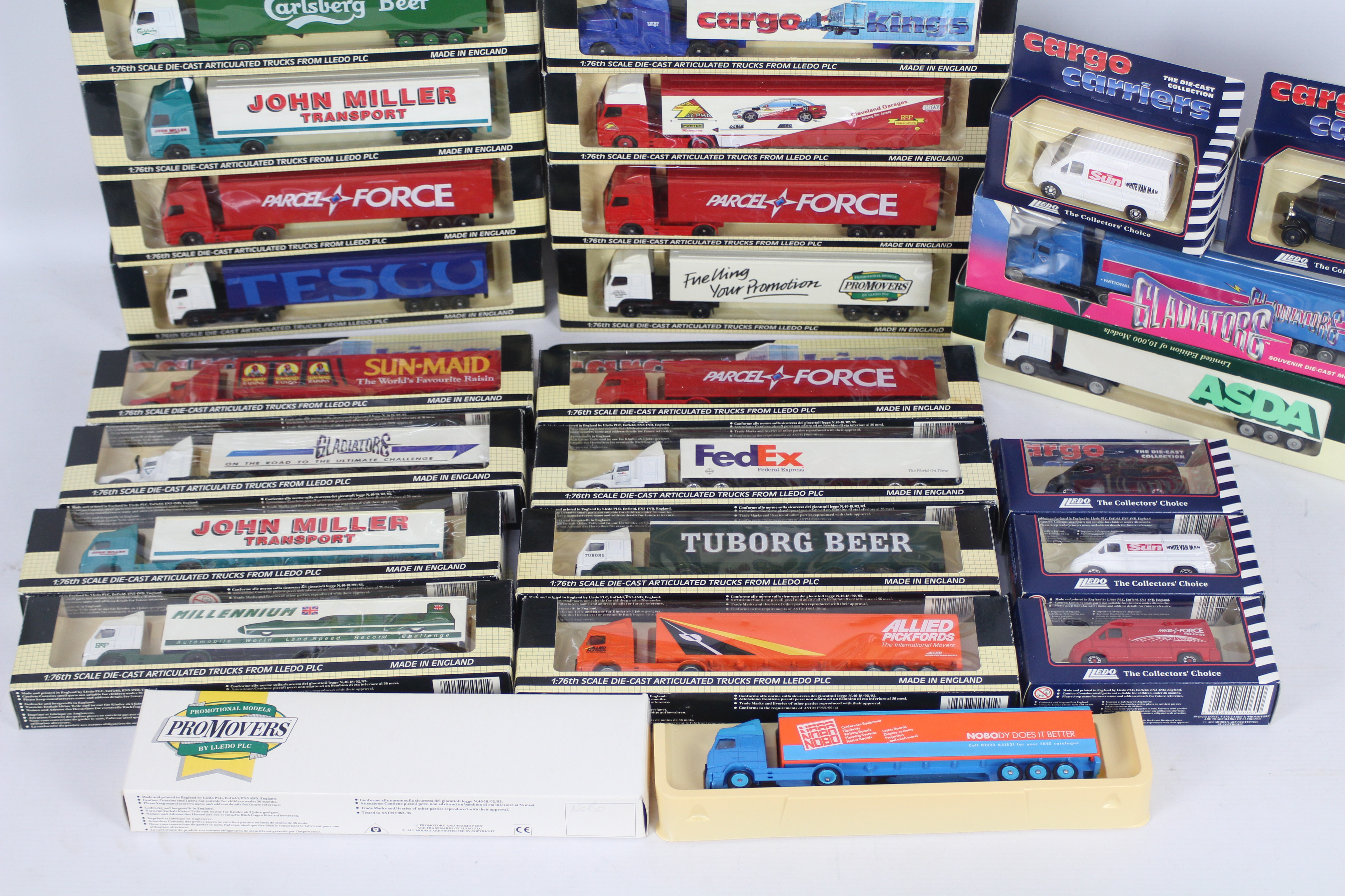 Lledo - A boxed collection of 27 Lledo diecast vehicles predominately from Lledo's 'Cargo Kings' - Image 3 of 3