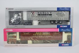 Corgi - 2 x boxed limited edition models in 1:50 scale,