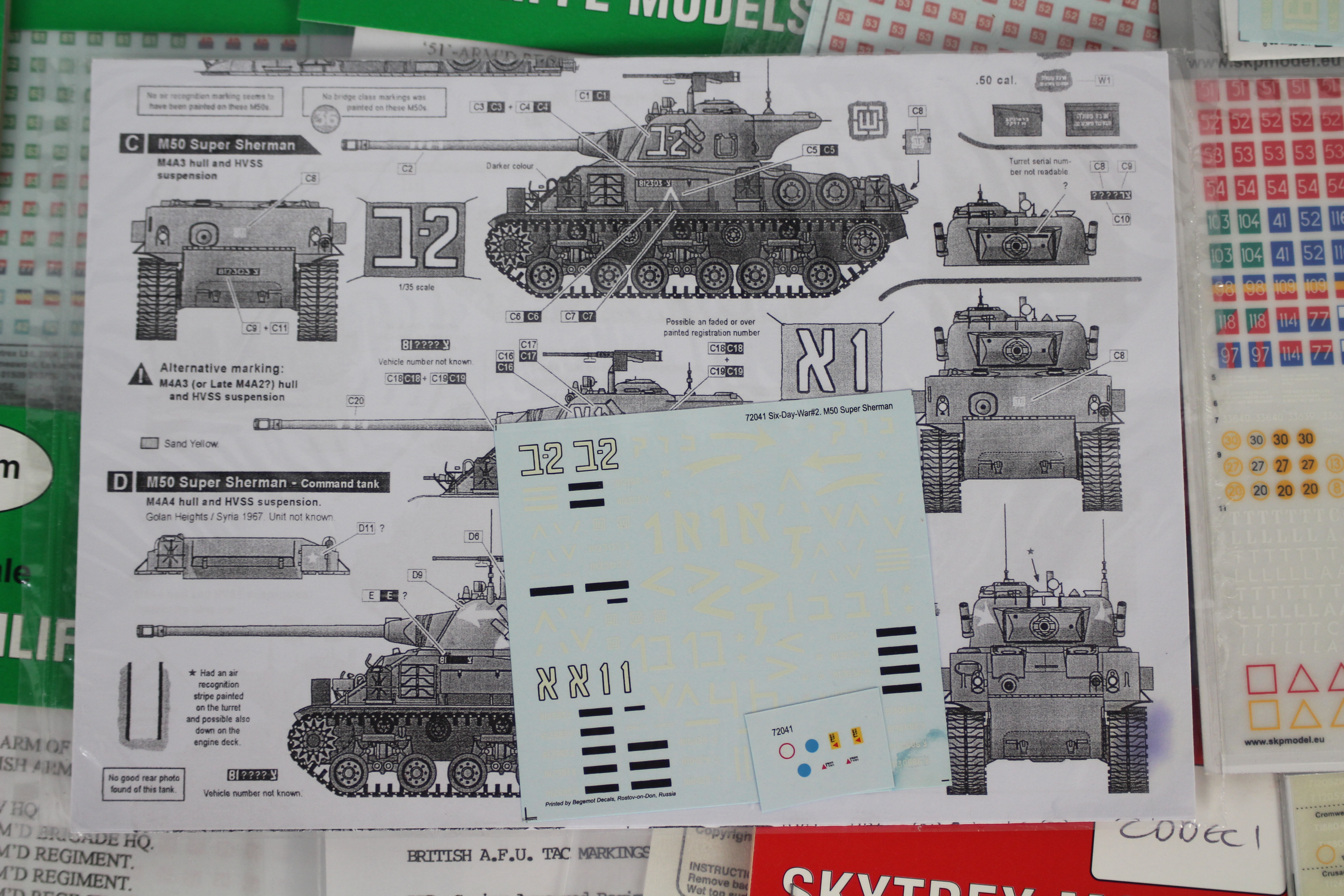 Bison Decals, SKP Models, Hinchcliffe Models, - Image 6 of 9