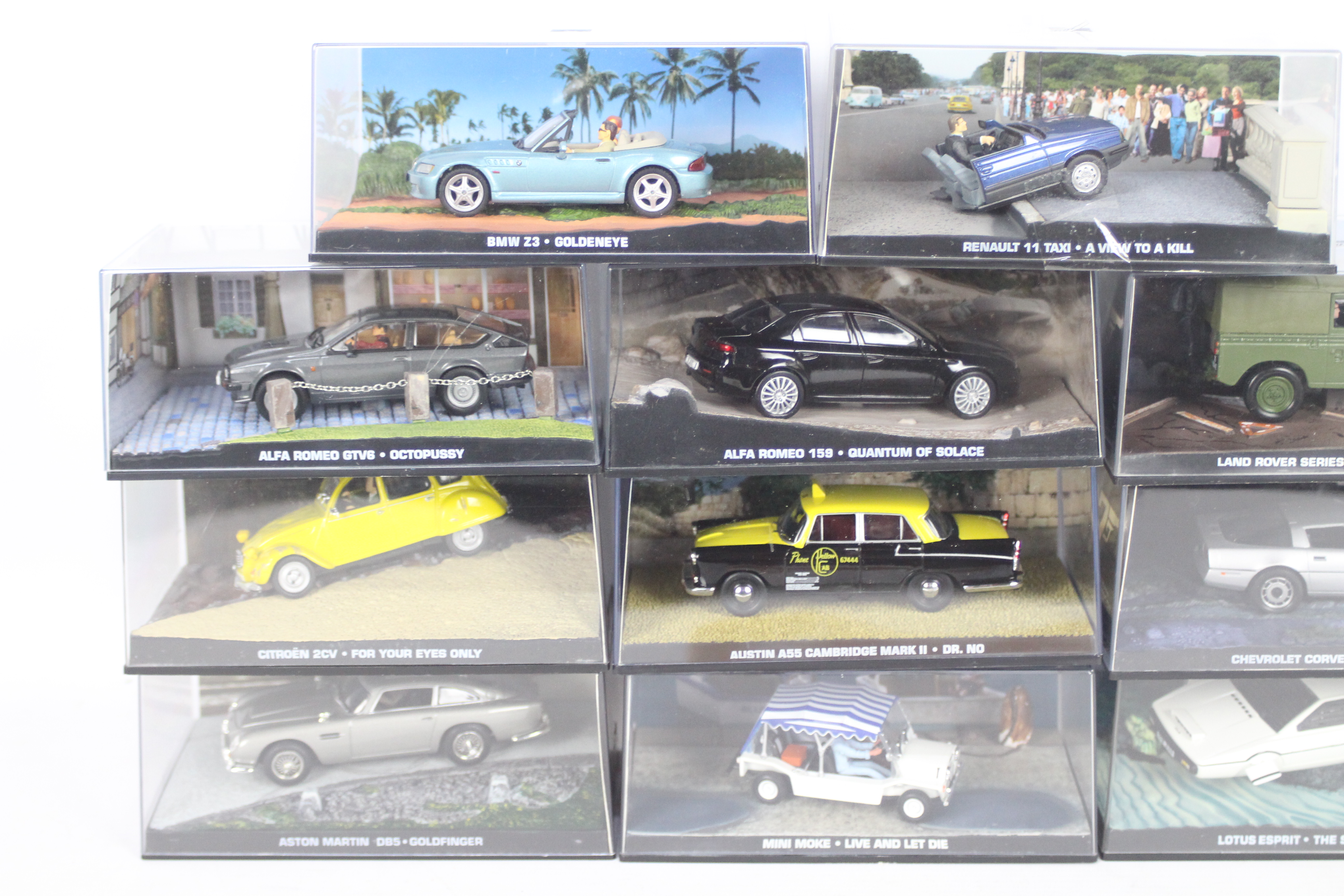 Universal Hobbies / GE Fabbri - 11 boxed diecast model vehicles from 'The James Bond Car - Image 2 of 3