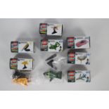 Takara / Tomy - Seven boxed Takara / Tomy Thunderbirds diecast vehicles approx 1:64 scale.