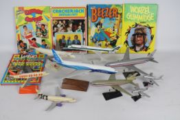 Corgi - Sky Marks - A group of 10 x model aircraft in various scales including a Boeing 777,