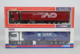 Corgi - Two boxed Corgi Limited Edition 1:50 scale diecast trucks.