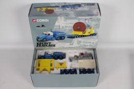 Corgi Heavy Haulage - A boxed Corgi Heavy Haulage Limited Edition #18001 Scammell Contractor with