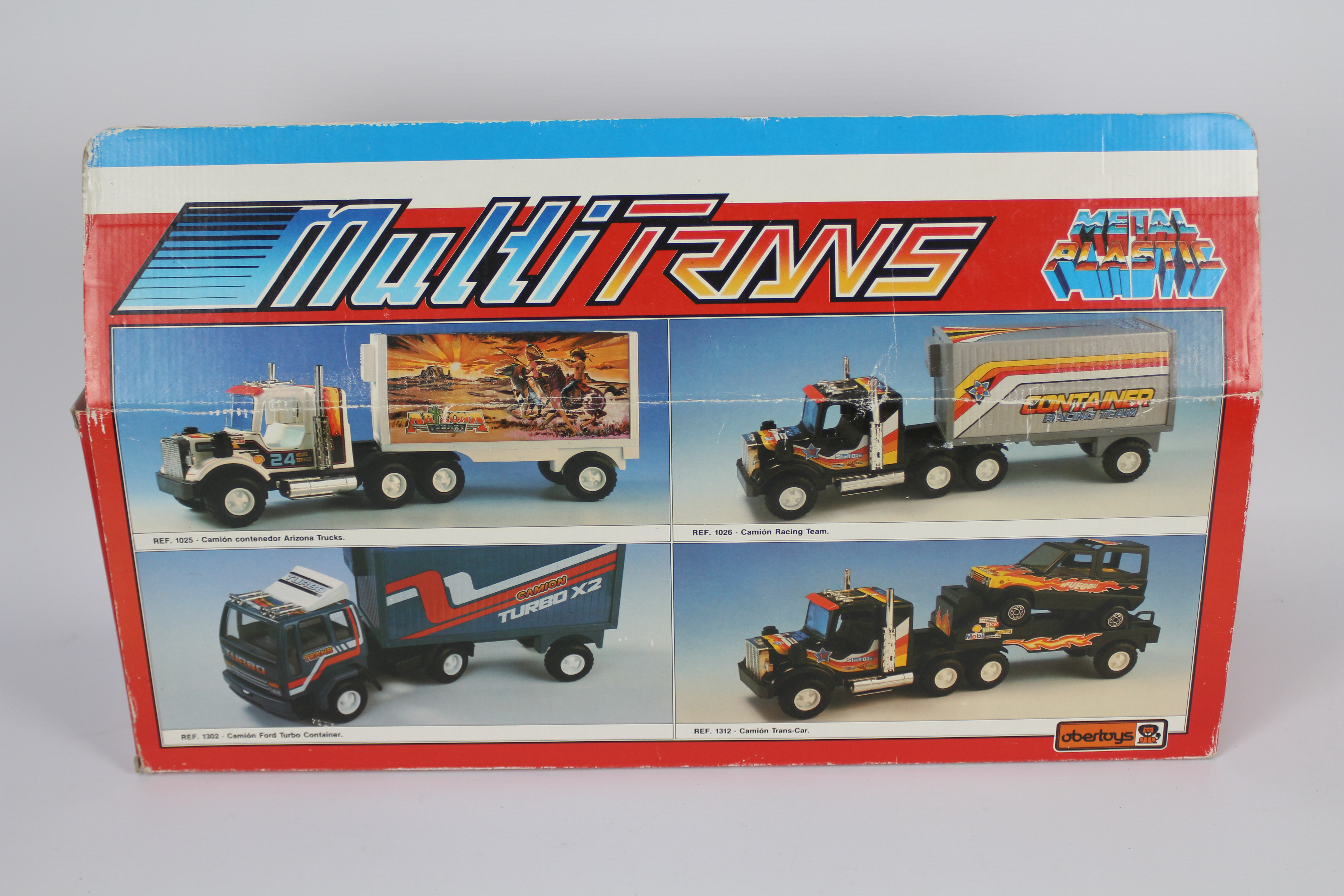 Obertoys - A boxed vintage 1980s pressed steel and plastic Arizona Truck # 1025. - Image 2 of 2