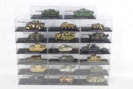 Atlas - 20 x boxed military vehicles including T-55A Polish Army Czechoslovakia 1968,