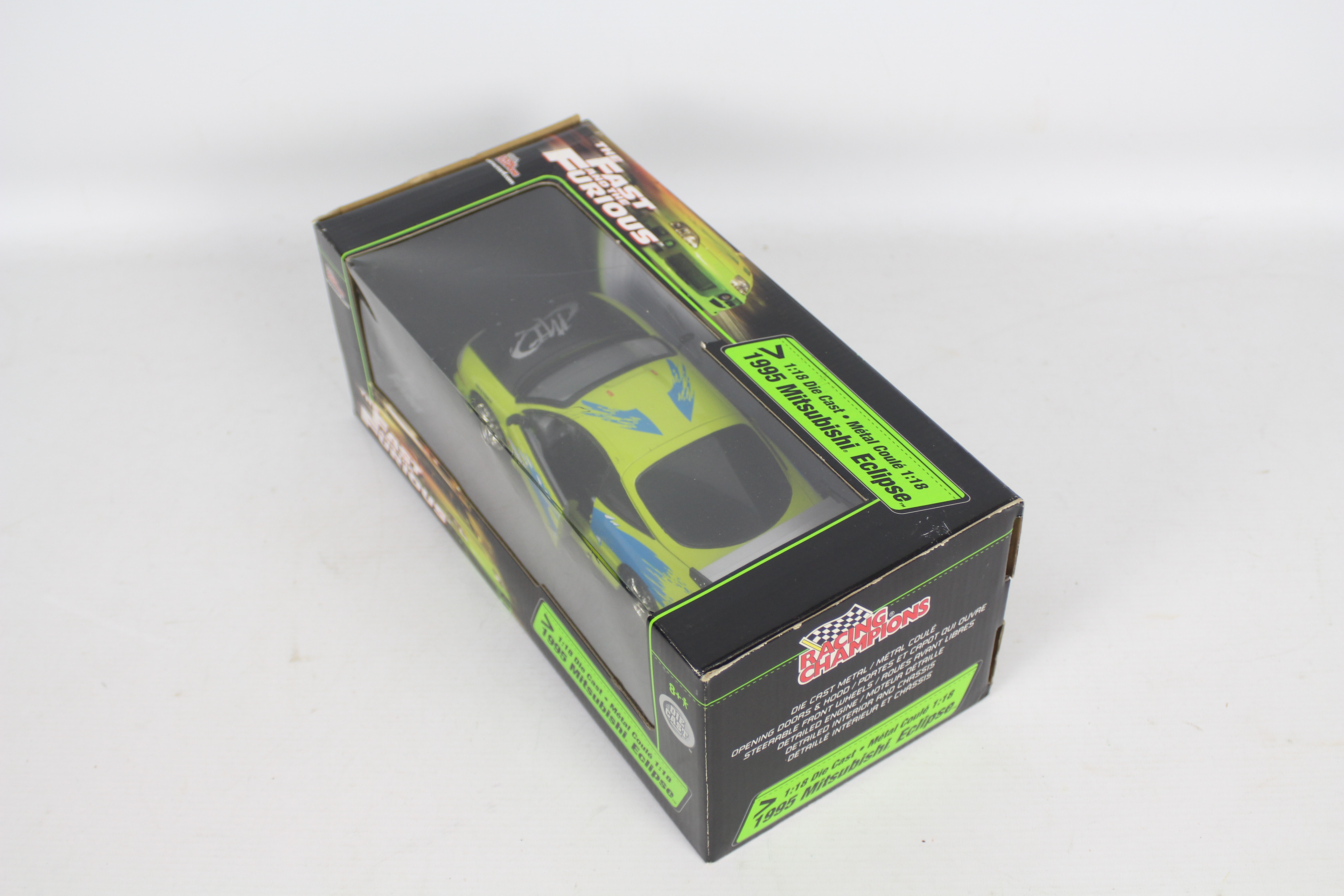 Racing Champions / Ertl - A boxed 1:18 scale 'Fast & Furious' diecast 1995 Mitsubishi Eclipse. - Image 2 of 3