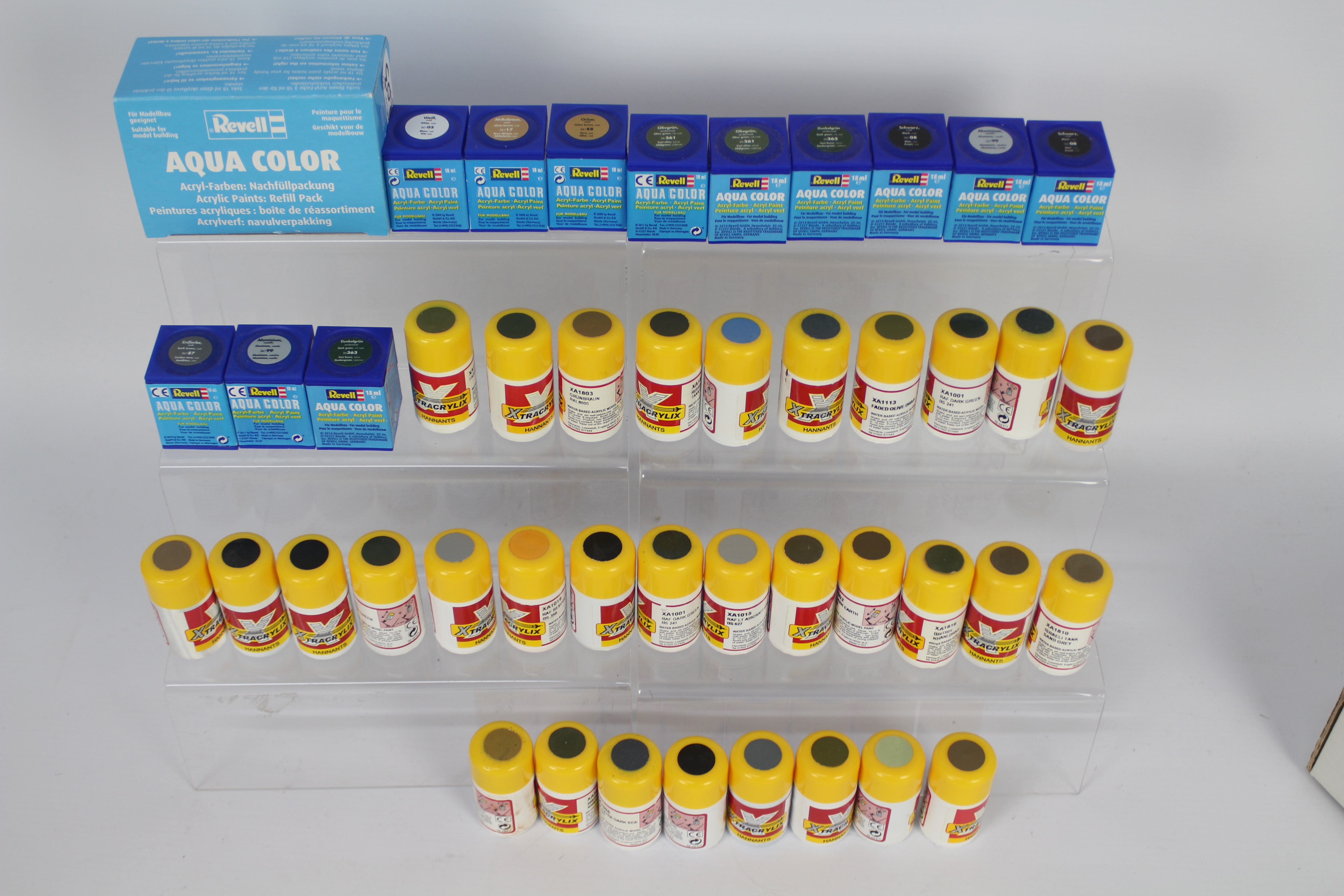 Revell, Xtracrylix - A collection of approximately 50 acrylic paints.