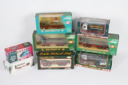 Corgi - Atlas - Eddie Stobart - 8 x boxed trucks in several scales including a limited edition Guy