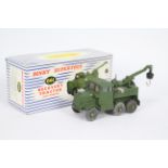 Dinky - A boxed Military Recovery Tractor with windows # 661.