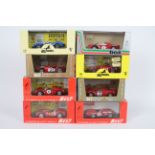 Model Best - Art Model - Brumm - Model Box - 8 x boxed Ferrari models in 1:43 scale including a