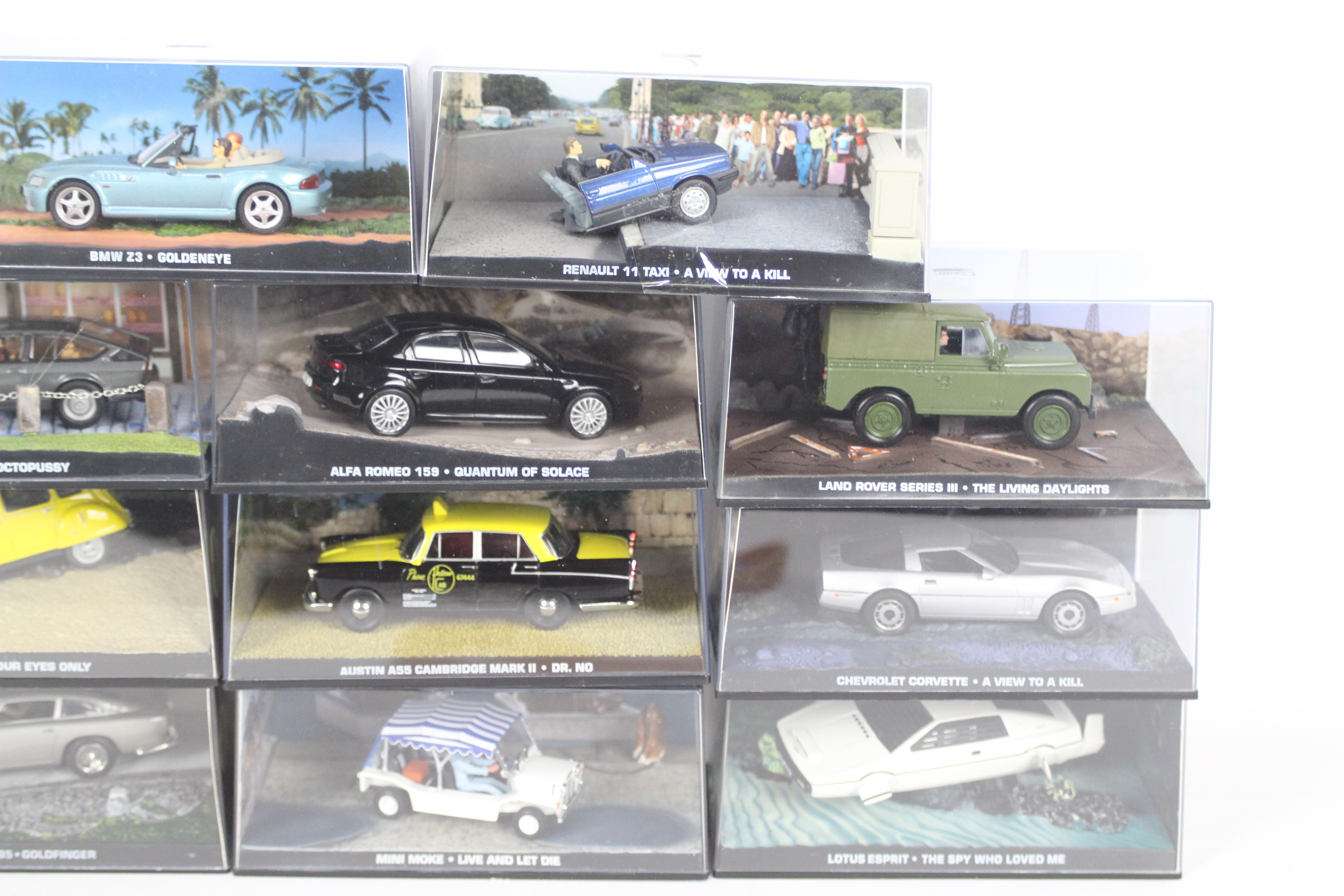 Universal Hobbies / GE Fabbri - 11 boxed diecast model vehicles from 'The James Bond Car - Image 3 of 3