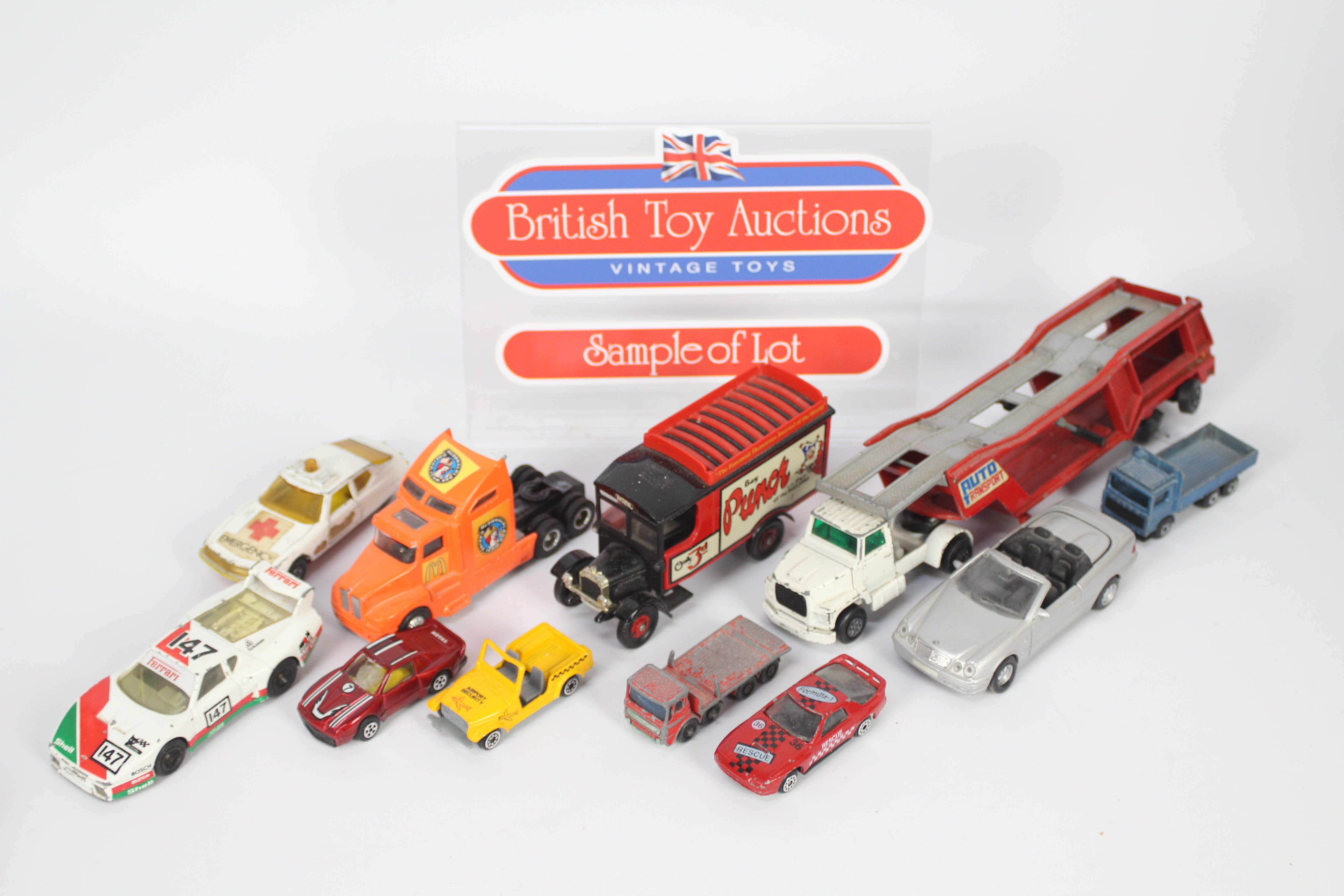 Matchbox - Corgi - Maisto - A quantity of 40 plus play worn vehicles in various scales including - Image 2 of 2