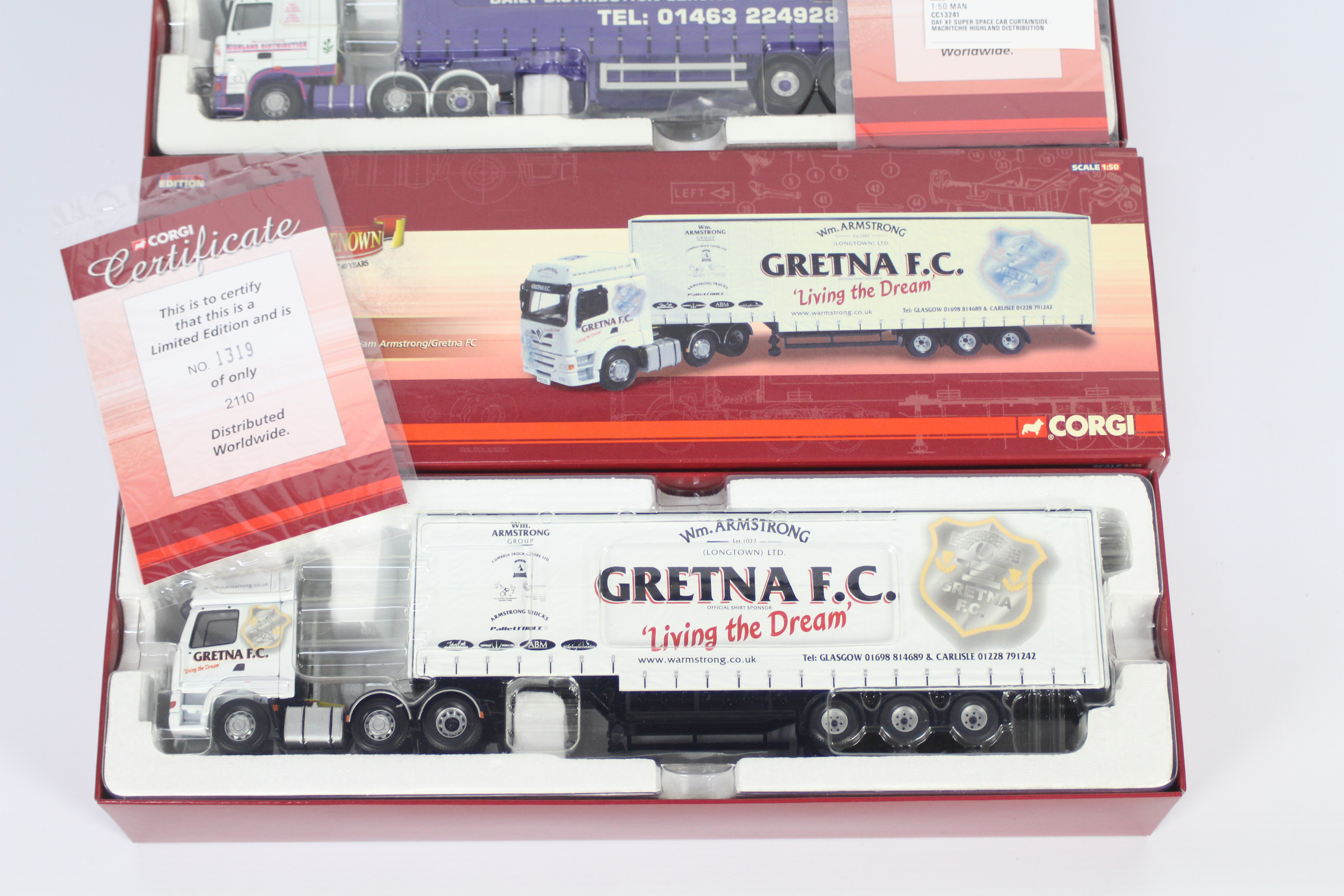 Corgi - Hauliers Of Renown - 2 x boxed limited edition trucks, - Image 2 of 3