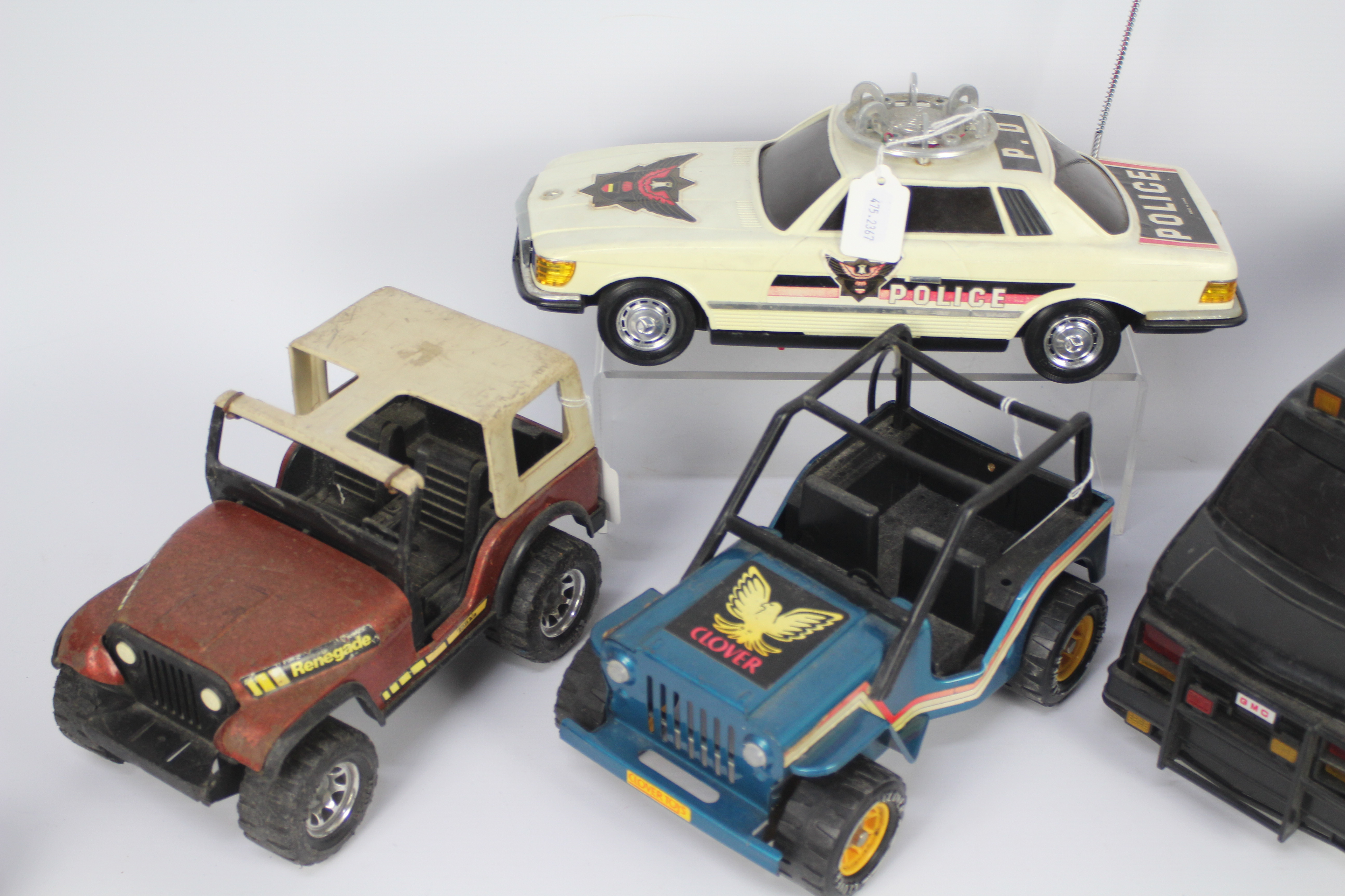Tonka - Clover - 4 x vintage models including a GMC A Team van, a Mercedes 450SLC Police car, - Image 2 of 3