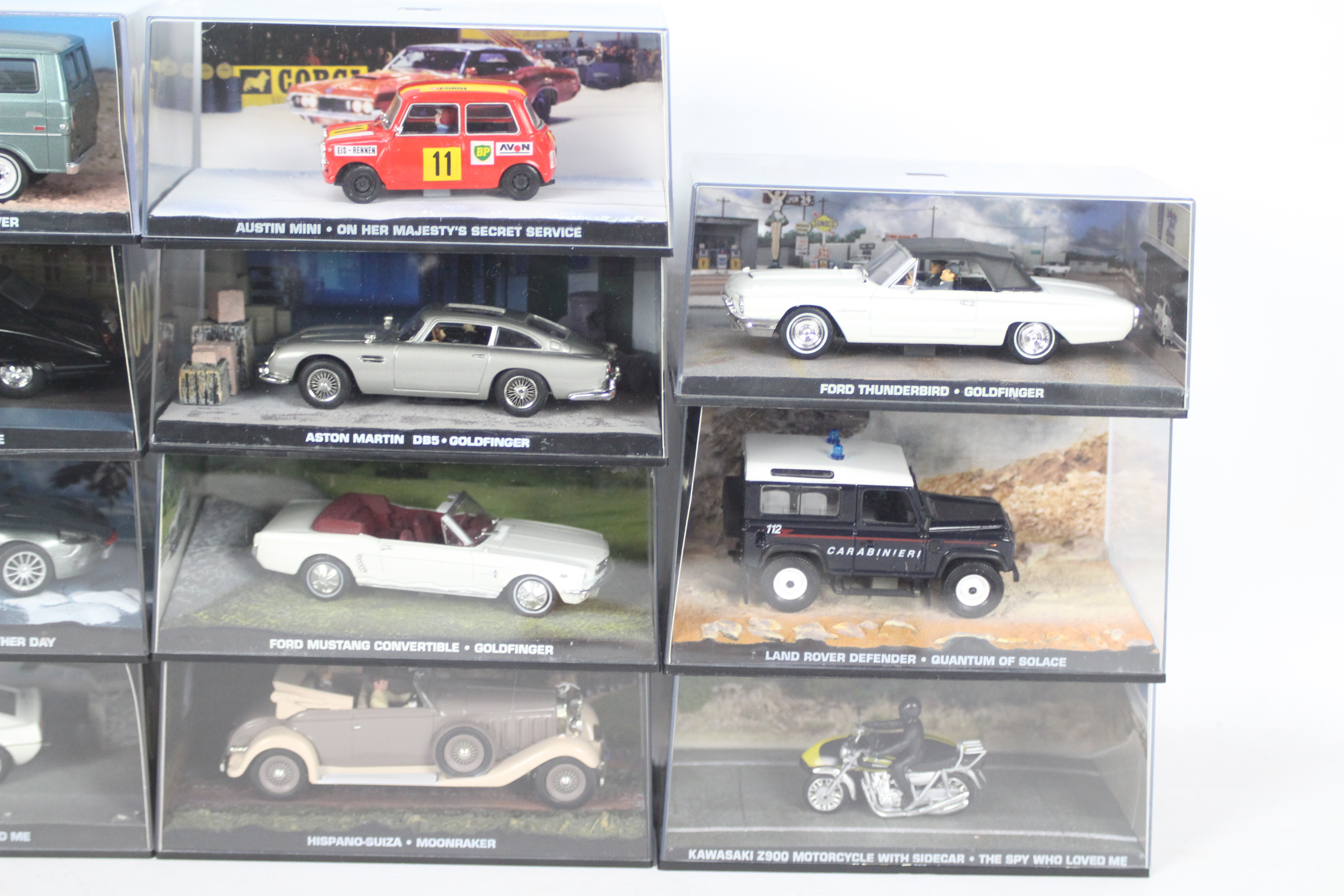 Universal Hobbies / GE Fabbri - 11 boxed diecast model vehicles from 'The James Bond Car - Image 3 of 3