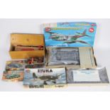 Airfix - Revell - Crescent - Nicoltoys - A collection of plastic and metal soldiers,