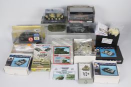 Accurate Armour, Black Dog, Dragon, Zvedza, Amer, Others - A collection of boxed plastic,