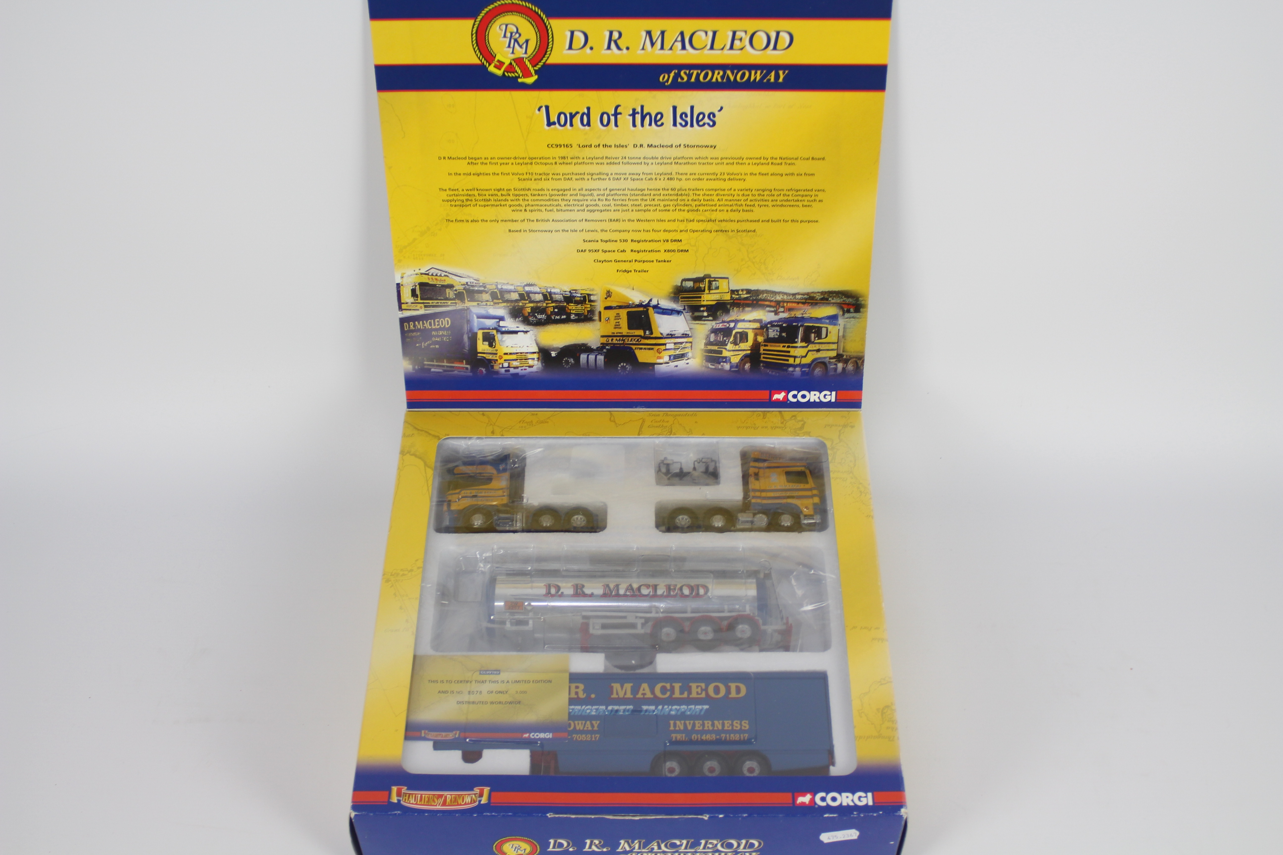 Corgi - Hauliers Of Renown - A boxed limited edition D.R.