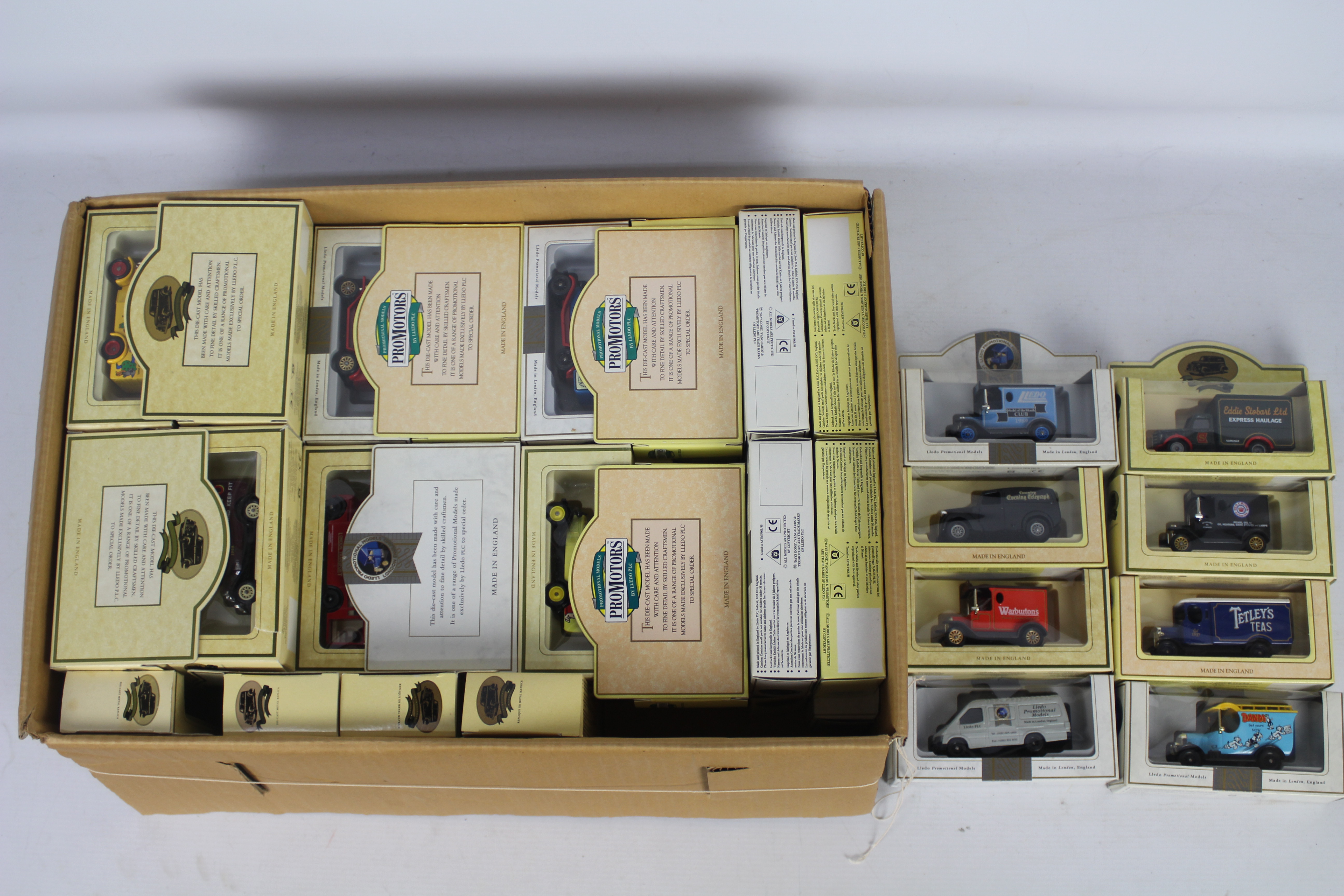 Lledo - Approximately 60 boxed diecast vehicles from Lledo.