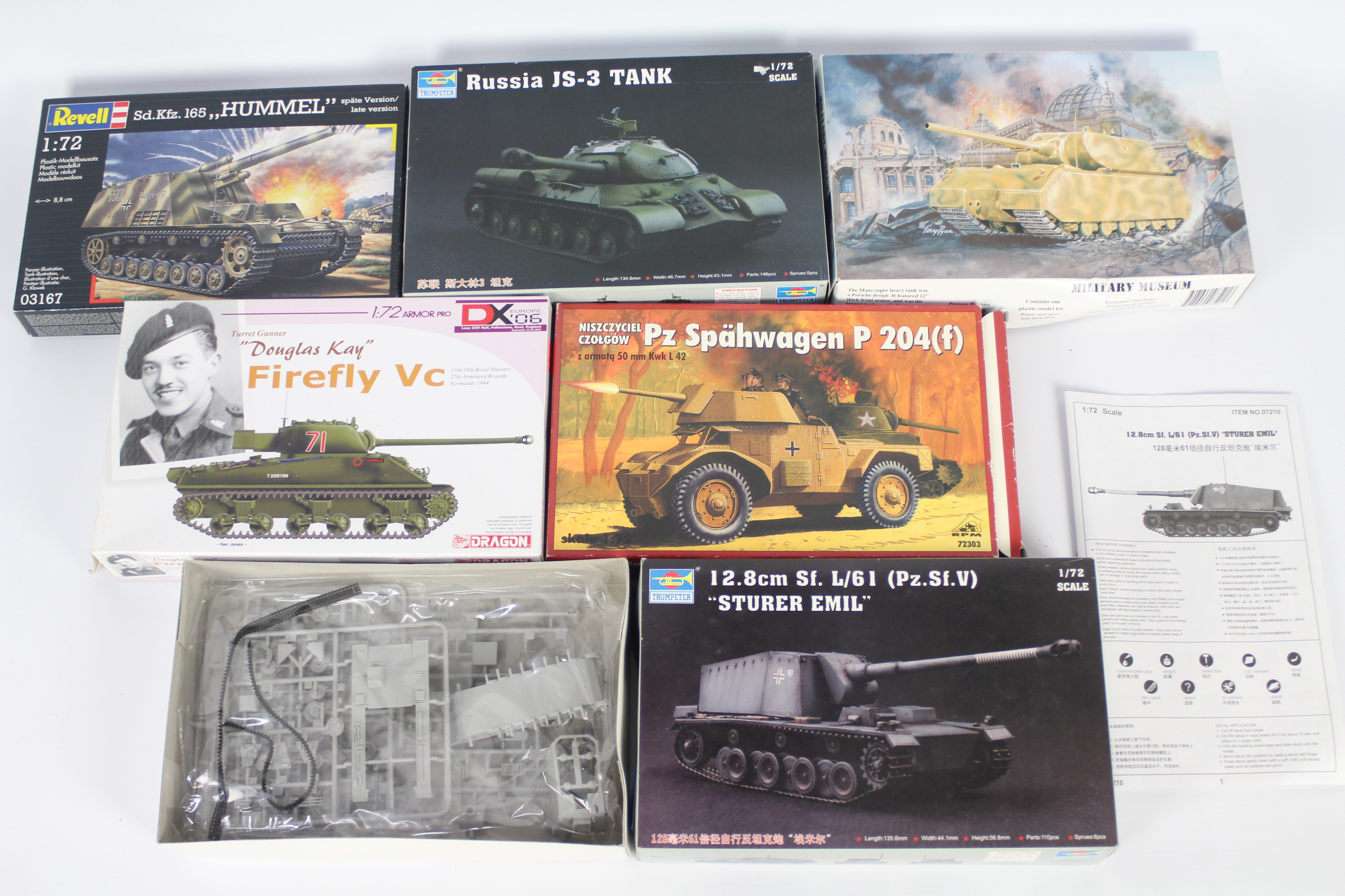 Dragon, Trumpeter, Revell, RPM,