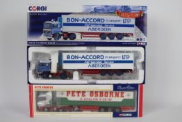 Corgi - Two boxed Corgi Limited Edition diecast model trucks.