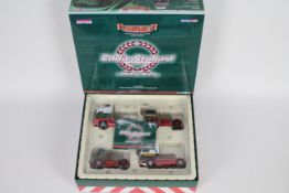 Corgi - A boxed Limited Edition 1:50 scale Corgi CC 99202 Eddie Stobart 40th Anniversary 4 piece