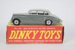 Dinky - A boxed Dinky Rolls Royce Silver Wraith # 150.