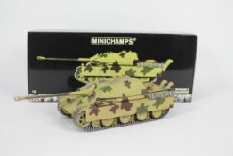 Minichamps - A boxed Minichamps 1:35 scale #350 019022 Panzerkampfwagen V Jagdpanther - Schwere