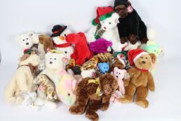 Ty Beanies - A quantity of 30 x Ty Beanie Babies and Buddies - Lot includes a 'Nibbler' Beanie Baby